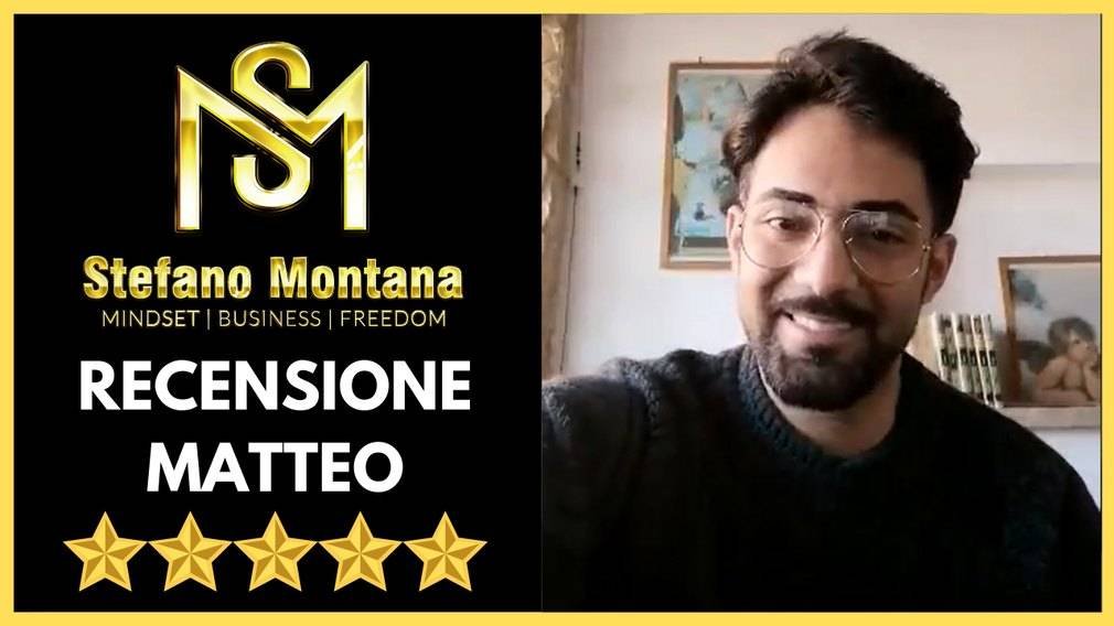 Copertina della video recensione a cinque stelle di Matteo