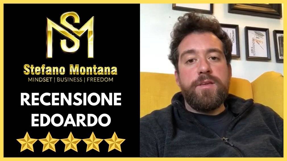 Copertina della video recensione a cinque stelle di Edoardo